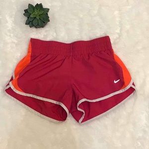 Nike Dri Fit Pink Running Shorts Size Small